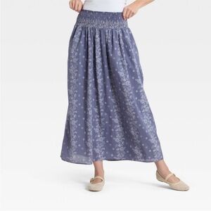 Universal Thread Printed Maxi Skirt